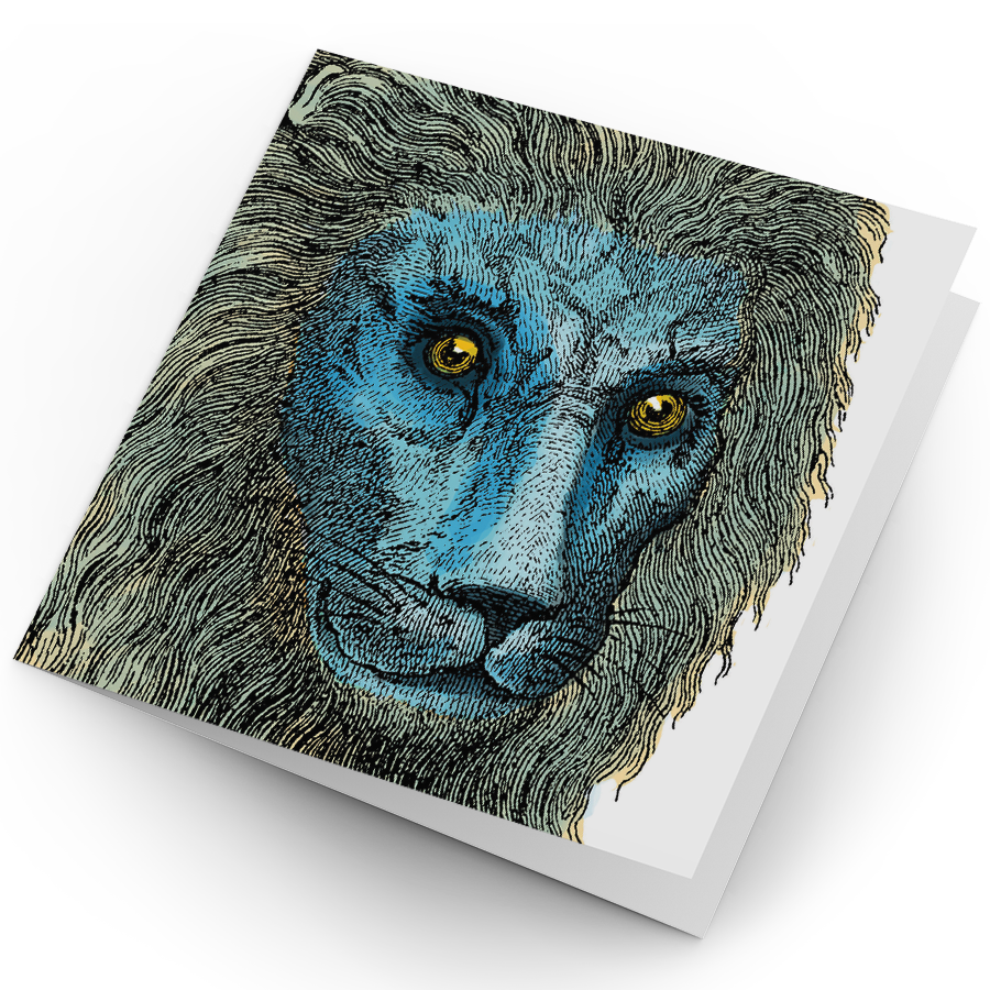 Lion Card